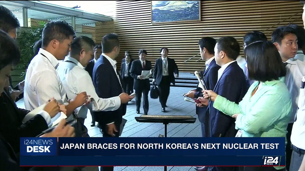 i24NEWS DESK | Japan braces for North Korea's next nuclear test | Friday, September 8th 2017