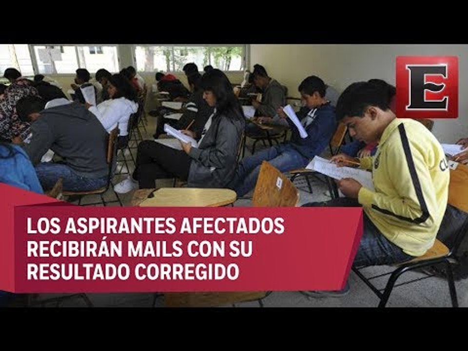 Comipems finaliza revisión de 11 mil exámenes con error