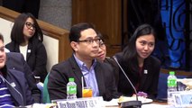 Mans Carpio  invokes bank secrecy law during Trillanes grilling