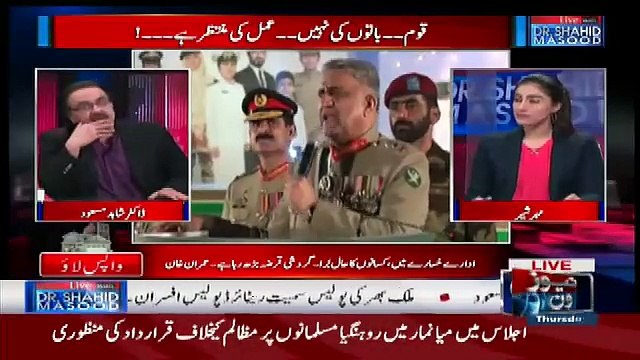 Shahid Khaqan Abbasi Ko Maryam Nawaz Jootay Ki Nok Par Rakthi Hain.. Dr Shahid Masood Reveals