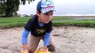 Rétrocaveuse creusement déverser pour dans enfants boue en jouant jouet camions Construction bruder jcb tonka b