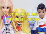 GUY DIAMOND HAS TWO BEST FRIENDS AVERY MOXIE GIRLZ, PRINCE ERIC TROLLS MOVIE , SPAGHETTI SUE SHOPKINS SHOPPIES , DREAMWO