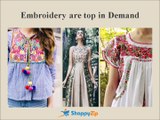 Explore embroidered Kurti and set a trend with ShoppyZip