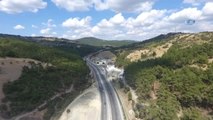 İzmir-Manisa Arasını 15 Dakikaya İndirecek... Sabuncubeli Tüneli Havadan Görüntülendi