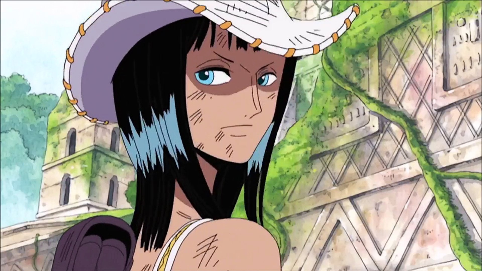 685 Nico Robin Explores The Grand Ruins Of Shandora Video Dailymotion