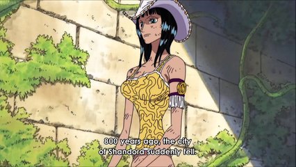 #687 Robin searches for the Rio Poneglyph - Straw hats wander in Upper Yard