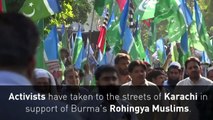 Protests erupt across Middle East in support of Rohingyas