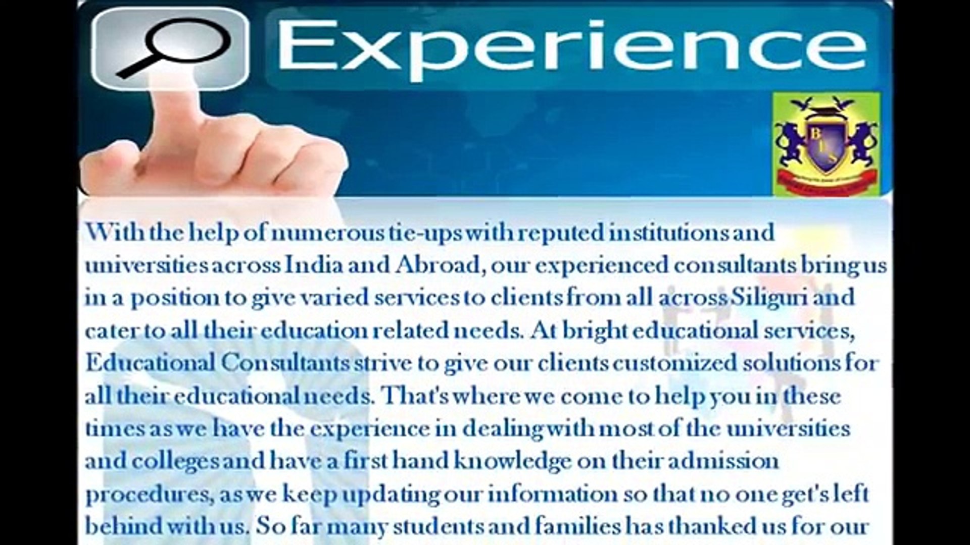 Educational Consultant in West Bengal