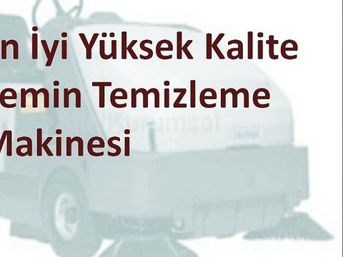 En İyi Yüksek Kalite Zemin Temizleme Makinesi