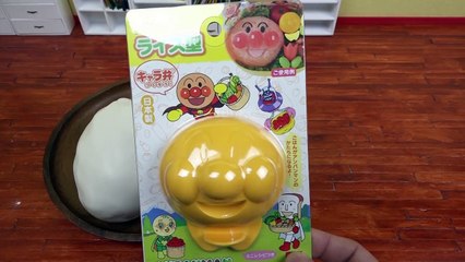 アンパンマンのモチモチデザート/ Sticky Rice and Jelly Beans!! Fun Anpanman Dessert