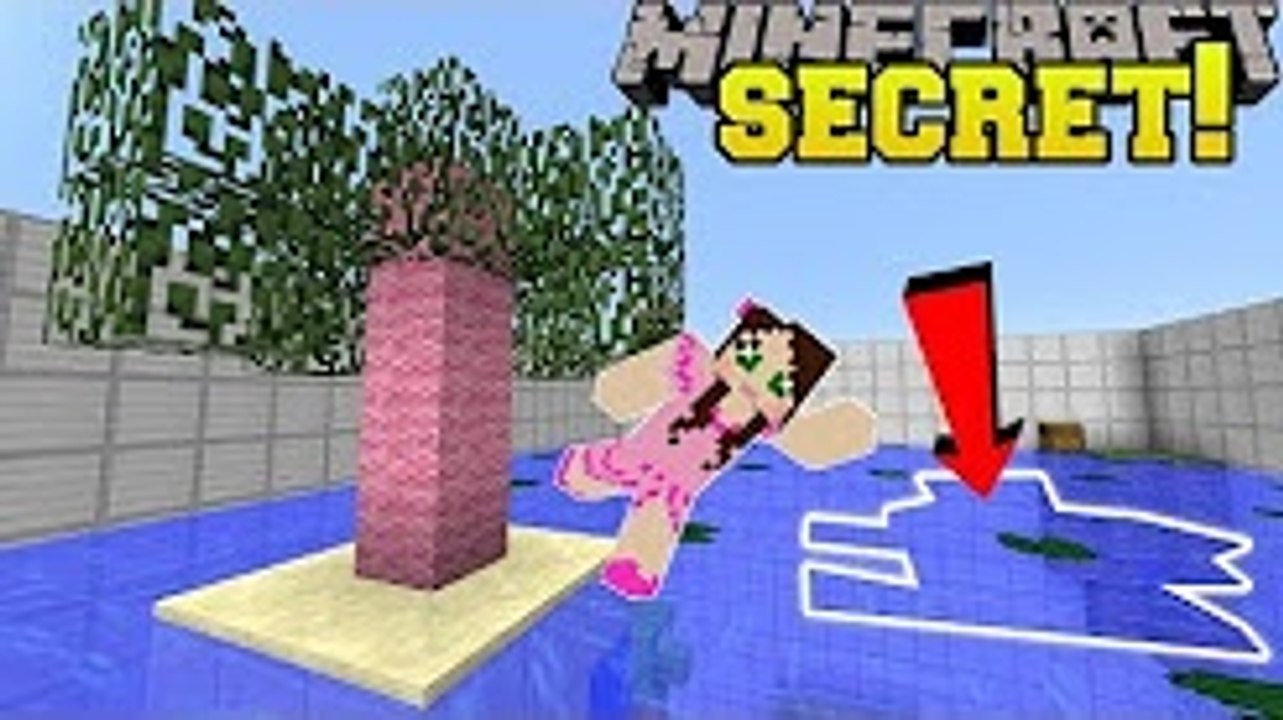 PopularMMOs Minecraft  THIS WATER HAS A SECRET!!! - Find The Button Biome Explorer - Custom Map