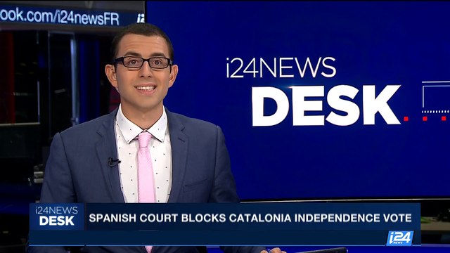 i24NEWS DESK | Spanish court blocks Catalonia independence vote | Friday, September 8th 2017