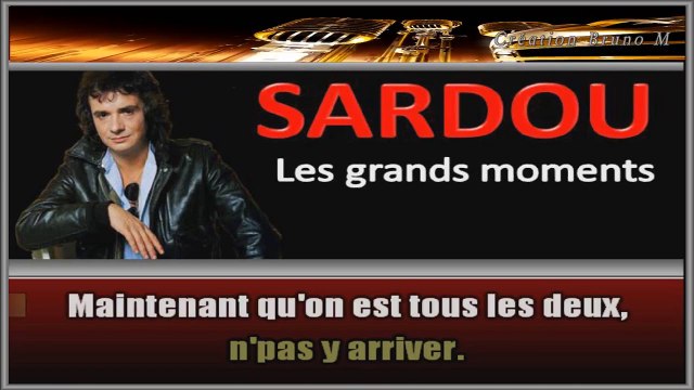 Michel Sardou - Les vieux mariés KARAOKE / INSTRUMENTAL