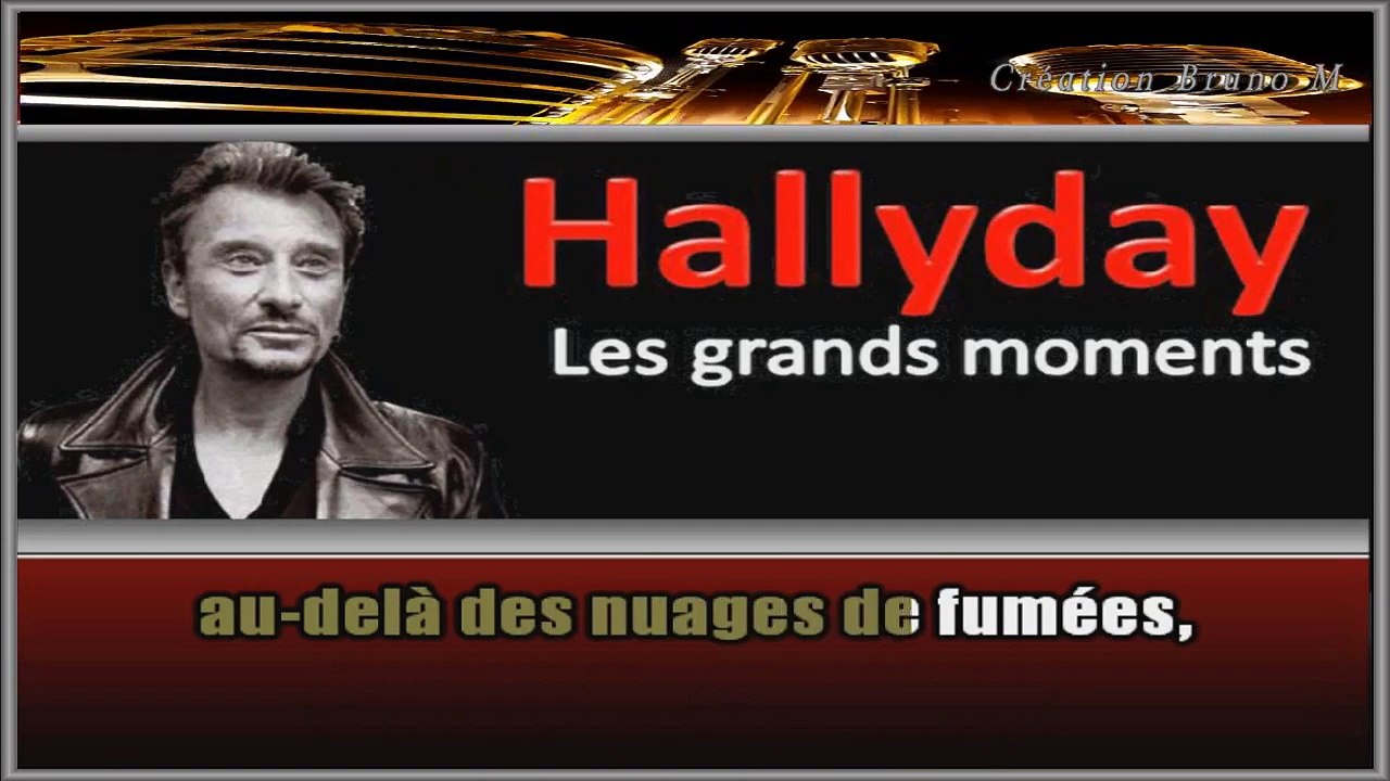 Johnny Hallyday - Il faut boire à la source KARAOKE / INSTRUMENTAL