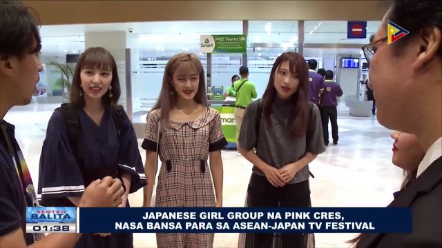 Japanese girl group na Pink Cres, nasa bansa para sa ASEAN-Japan TV Festival