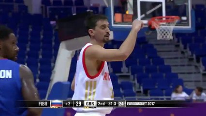 EuroBasket 2017 : Aleksei Shved claque 30 points à la Grande Bretagne