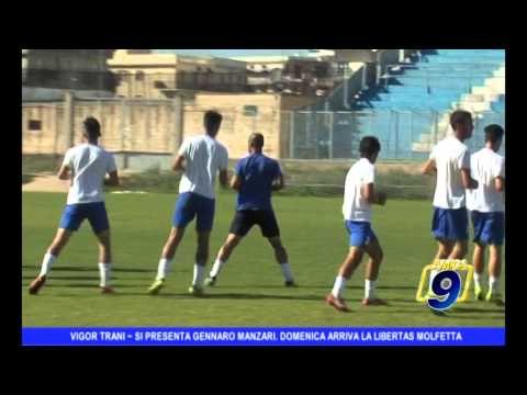 VIGOR TRANI | Si presenta Manzari, domenica arriva la Libertas Molfetta