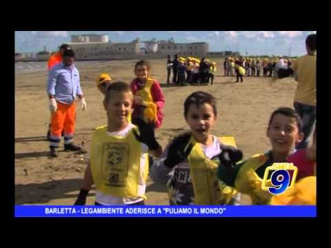 BARLETTA | Legambiente aderisce a Puliamo il mondo 2014
