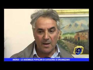 ANDRIA | Le assemblee popolari di categorie si organizzano