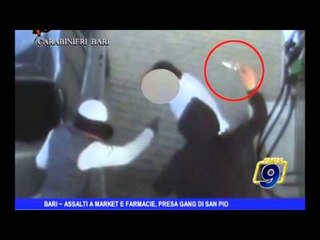 BARI | Assalti a market e farmacie, presa gang di San Pio