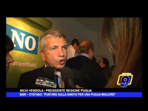 BARI | Stefàno: Puntare sulla sanità per una Puglia Migliore