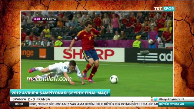[HD] 23.06.2012 - UEFA EURO 2012 Quarter Final Spain 2-0 France