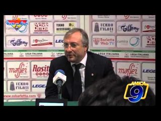 Download Video: Barletta - Benevento 0-1 | Post Gara Giuseppe Perpignano - Presidente Barletta