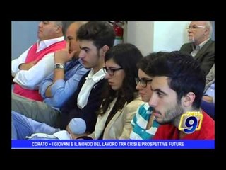 CORATO | Giovani e mondo del lavoro tra crisi e prospettive