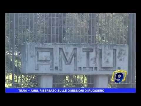 TRANI | Amiu, Riserbato sulle dimissioni di Ruggiero