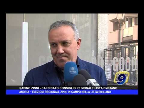 ANDRIA | Elezioni regionali, Zinni in campo nella lista Emiliano