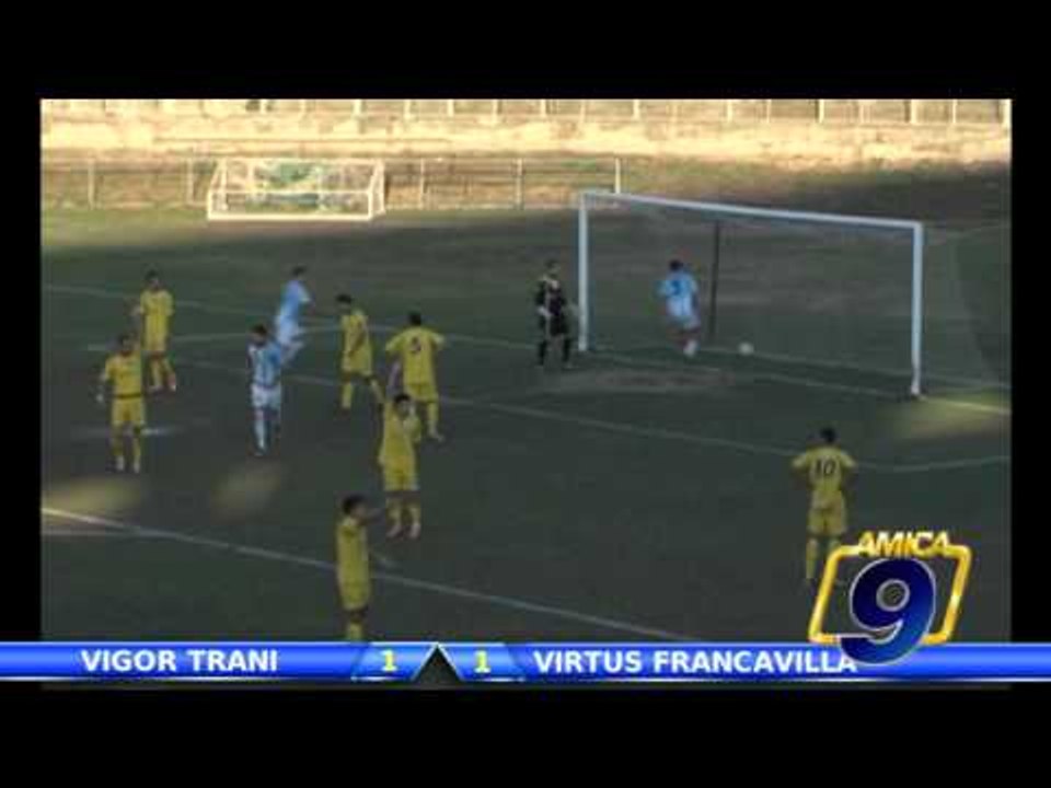 Vigor Trani - Virtus Francavilla 1-1 | Highlights Eccellenza Pugliese