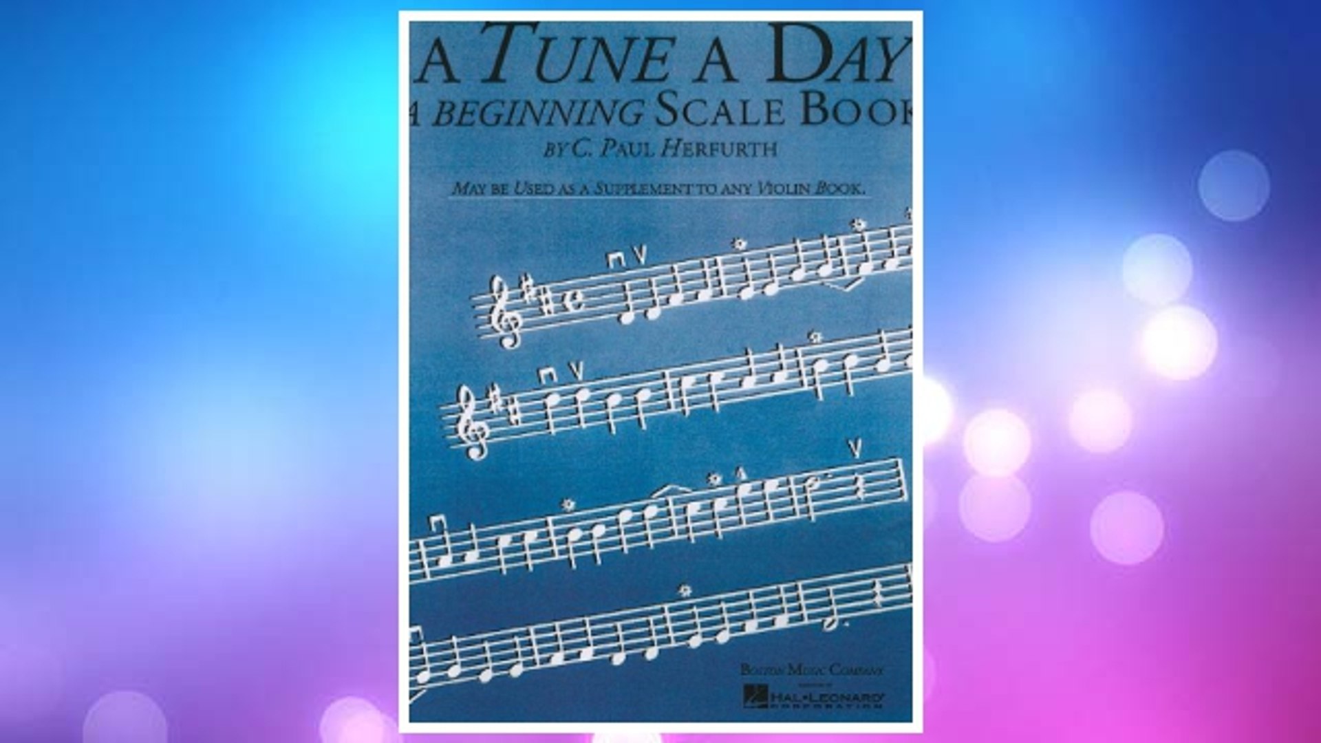 ⁣Download PDF A Tune a Day - Violin: Beginning Scales (Music Sales America) FREE