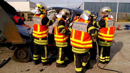 Exercice port fluvial villefranche septembre 2017
