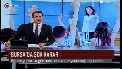 Bursa'da şok karar (Haber 07 09 2017)