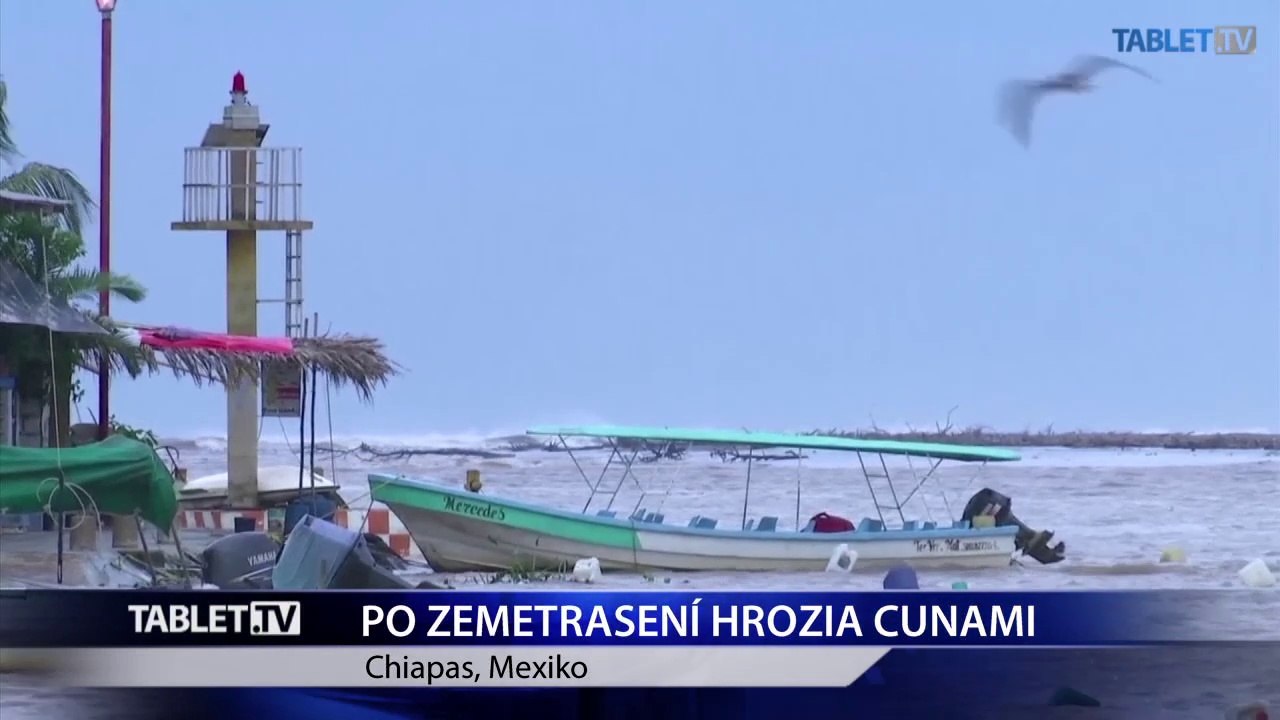 Silné zemetrasenie v Mexiku má päť obetí. Varovanie pred cunami