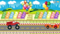 Машинки для детей - Белая Полицейская машина! Развивающие мультфильмы для детей - Мультики