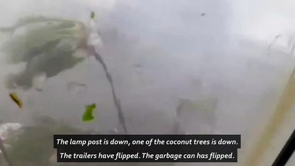 Total devastation as Irma rips through Virgin Islands