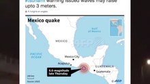 Le Mexique frappé par un violent séisme de magnitude 8,2