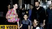 Sanjay Dutt Goes On A Dinner Date With Manyata And Kids