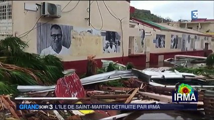 L'île de Saint-Martin détruite par l’ouragan Irma