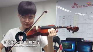 How good is Faker at playing the violin?! (feat.head coach,coach)