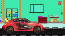 Sports Car Autowasch | Kompilierung für Kinder | Educational Video | Kinder Video | Car Wa