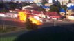 Terrible explosion dans une station essence de russie