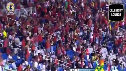Yasir Shah Brilliant Catch in CPL 2017 Eliminator 2