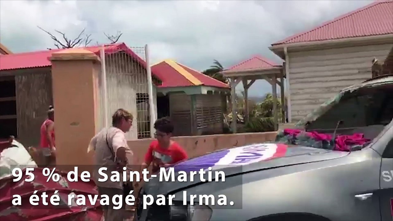 Saint-Martin: scènes de pillage après Irma