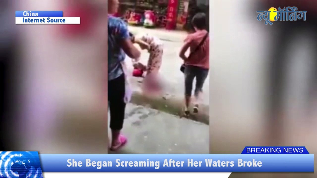 #VIRAL: Woman Unexpectedly Gives Birth While Out Shopping Then Calmly Walks Home With Her New Baby