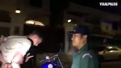 British Tourist Caught By Police In Cambodia
