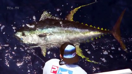 太猛了！實拍外國男子遠洋漁業，結果釣到這麼一個可怕的東西！