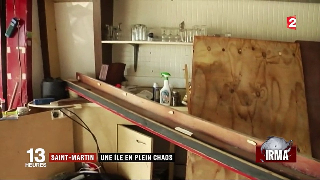 Ouragan Irma : Saint-Martin en plein chaos