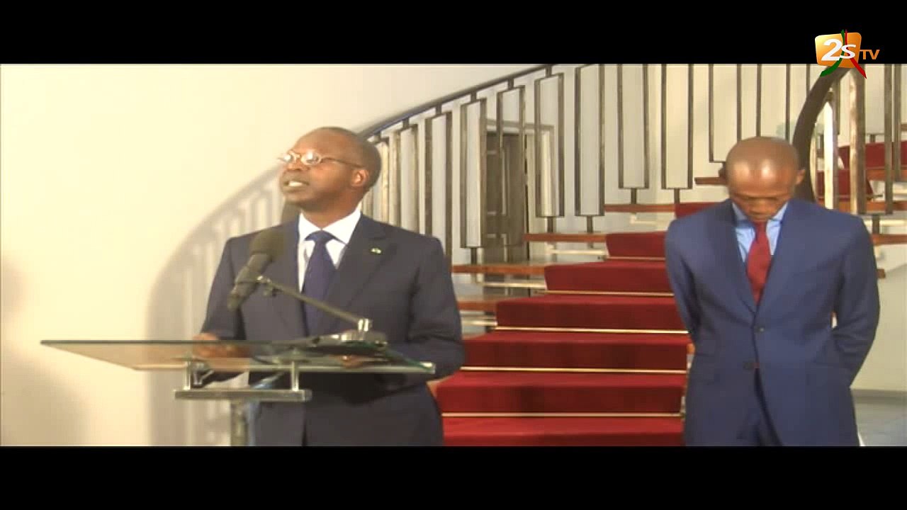 LE PREMIER MINISTRE SUR LES NOUVEAUX MINISTÈRES